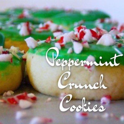 Our recipe for Peppermint Crunch Cookies - as delicious as you hope and they can be frozen, too