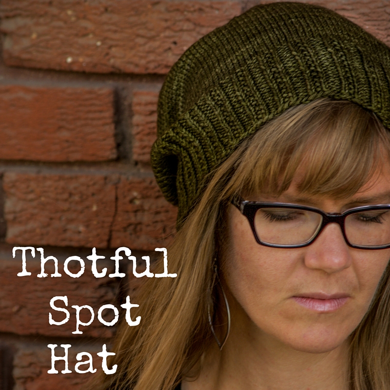 Thotful Spot Hat - free knitting pattern