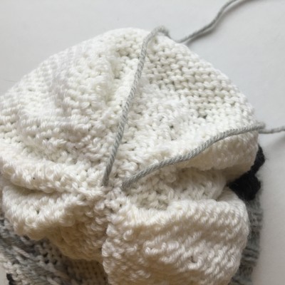 Tutorial on how to attach a pomball to a hat ~ from Imagined Landscapes Design