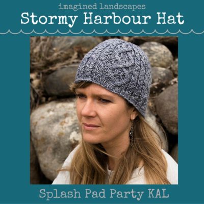 The Stormy Harbour Hat pattern - developed for the Splash Pad Party KAL