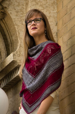 Travelling Landscapes Shawl - a free pattern from Imagined Landscapes