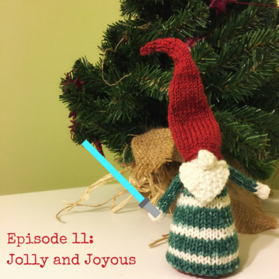 Snow Elf with Light Sabre, for Episode 11 of the podcast, for wackiness