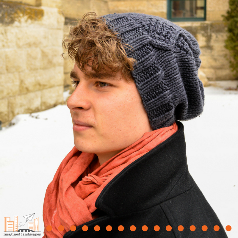 Thundersnow Hat - a knitting pattern from Imagined Landscapes Designs