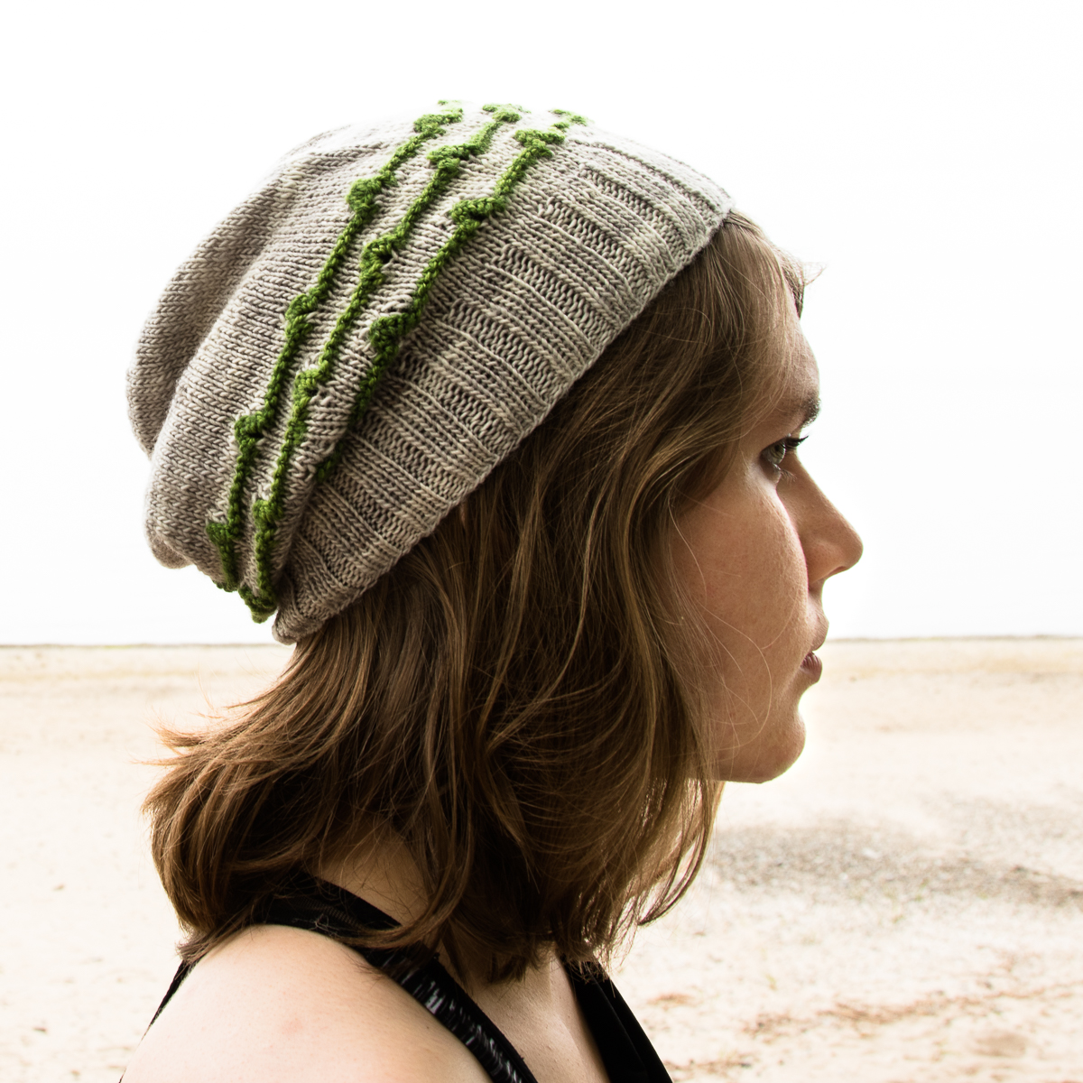 Persian Windows Hat - a knitting pattern from Imagined Landscapes Designs