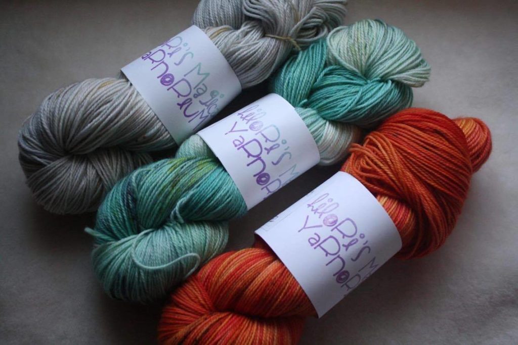 yarn kit for Luna Sol from Hilori's Magical Yarnporium