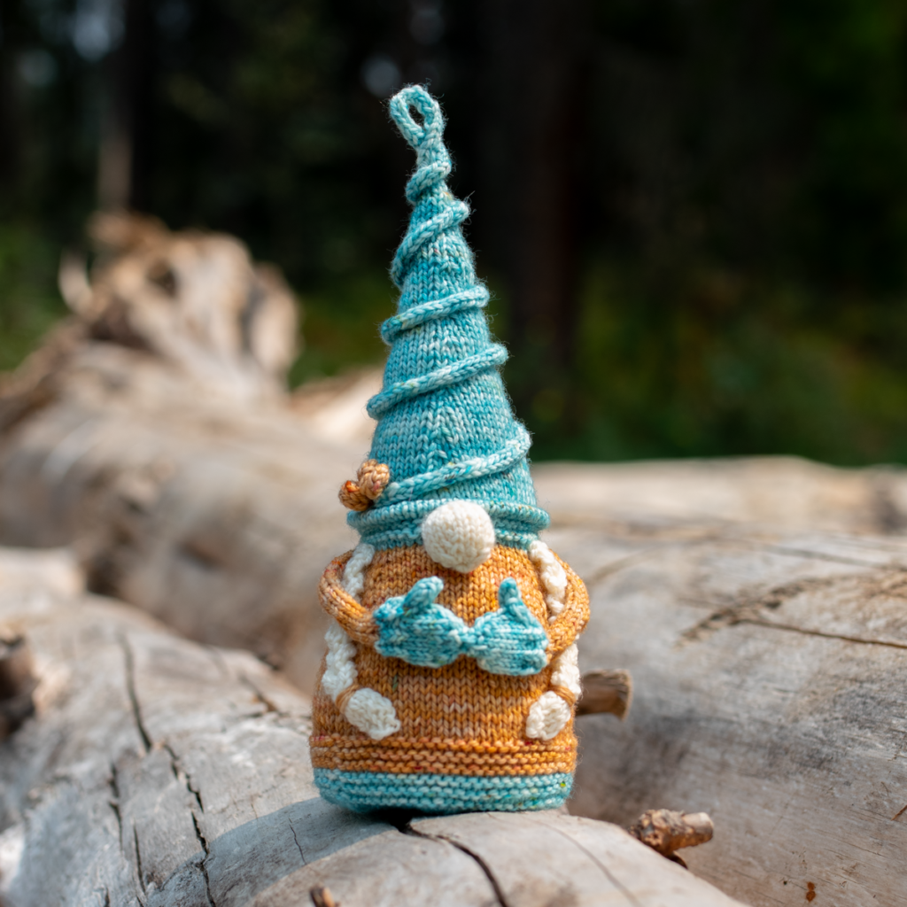 All Work, Gnome Play knitting pattern