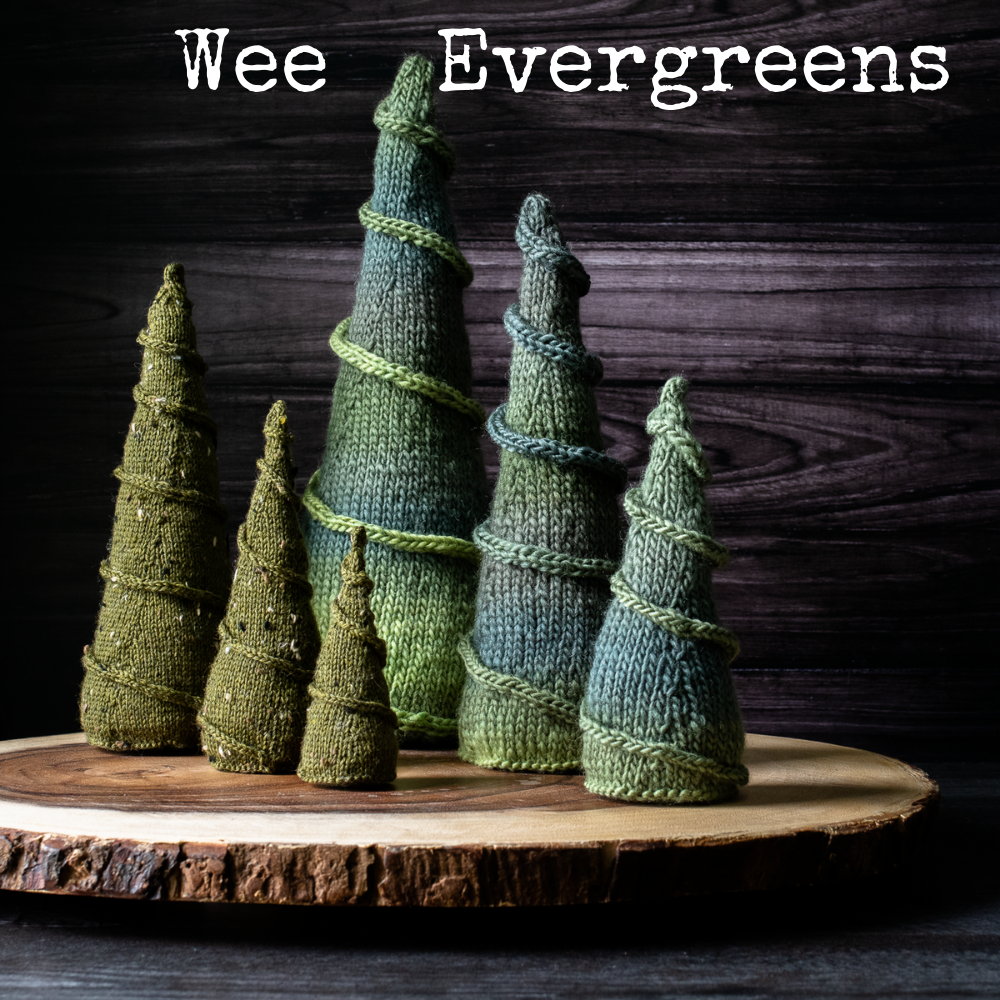Wee Evergreens knitting pattern